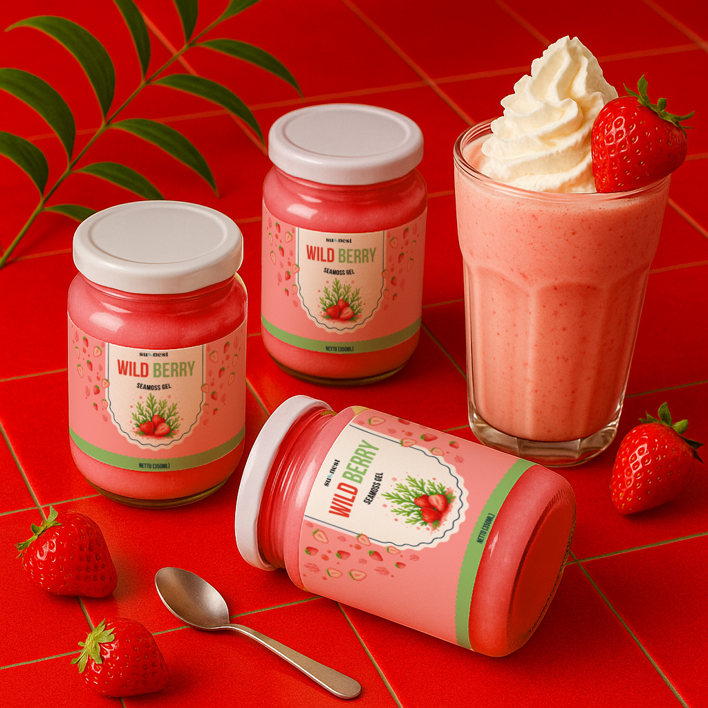 Wild Berry Seamoss Gel