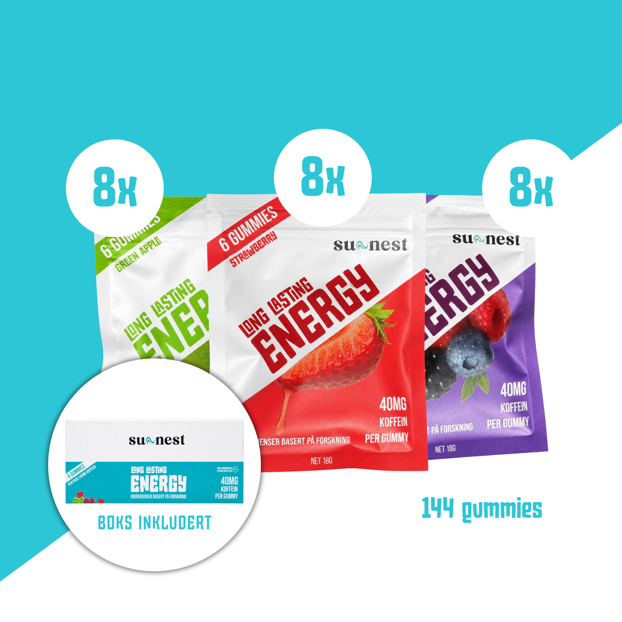 Energy Gummie Smaksmiks