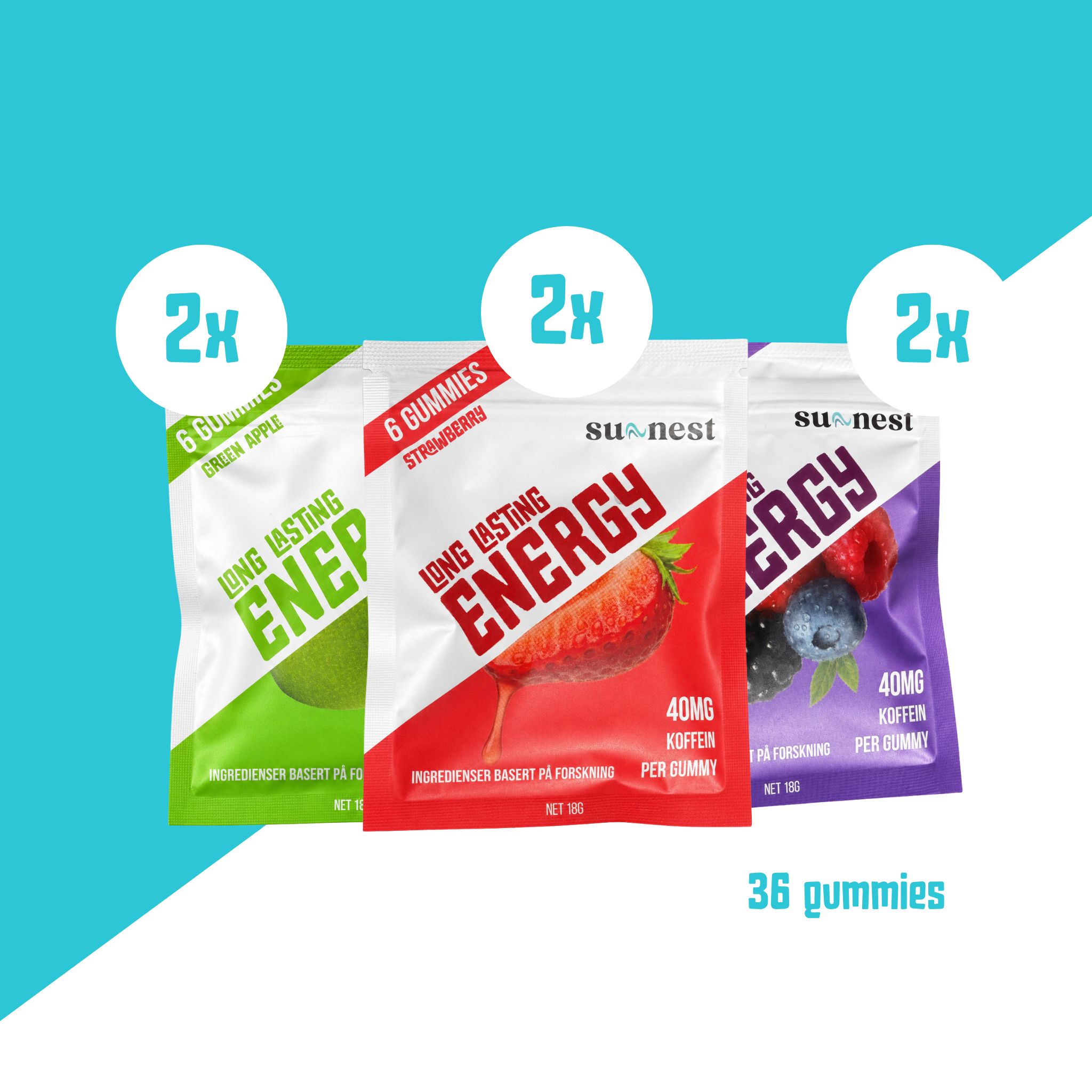 Energy Gummie Smaksmiks