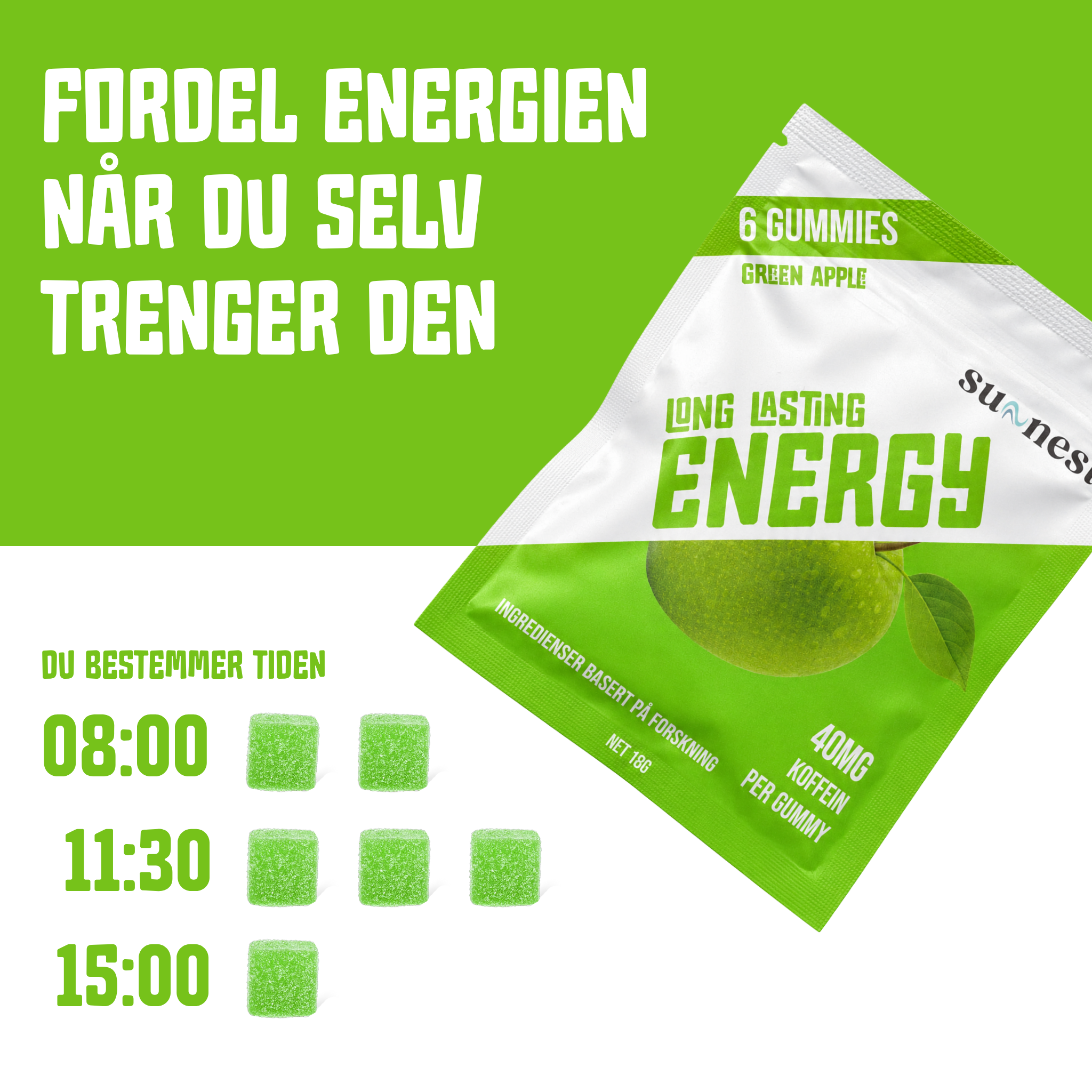 Energy Gummie Smaksmiks