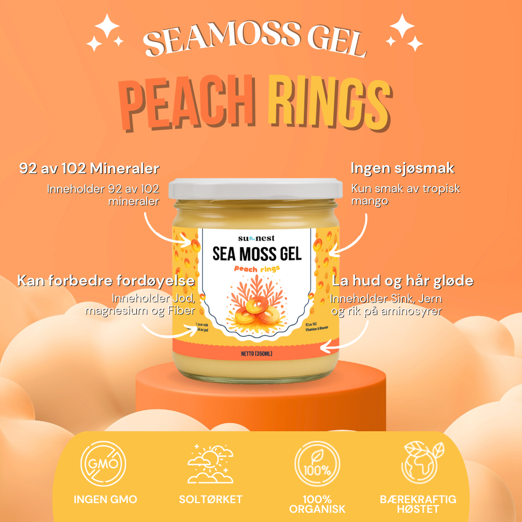 Peach Rings Seamoss Gel