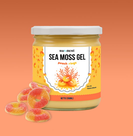 Peach rings sea moss gel