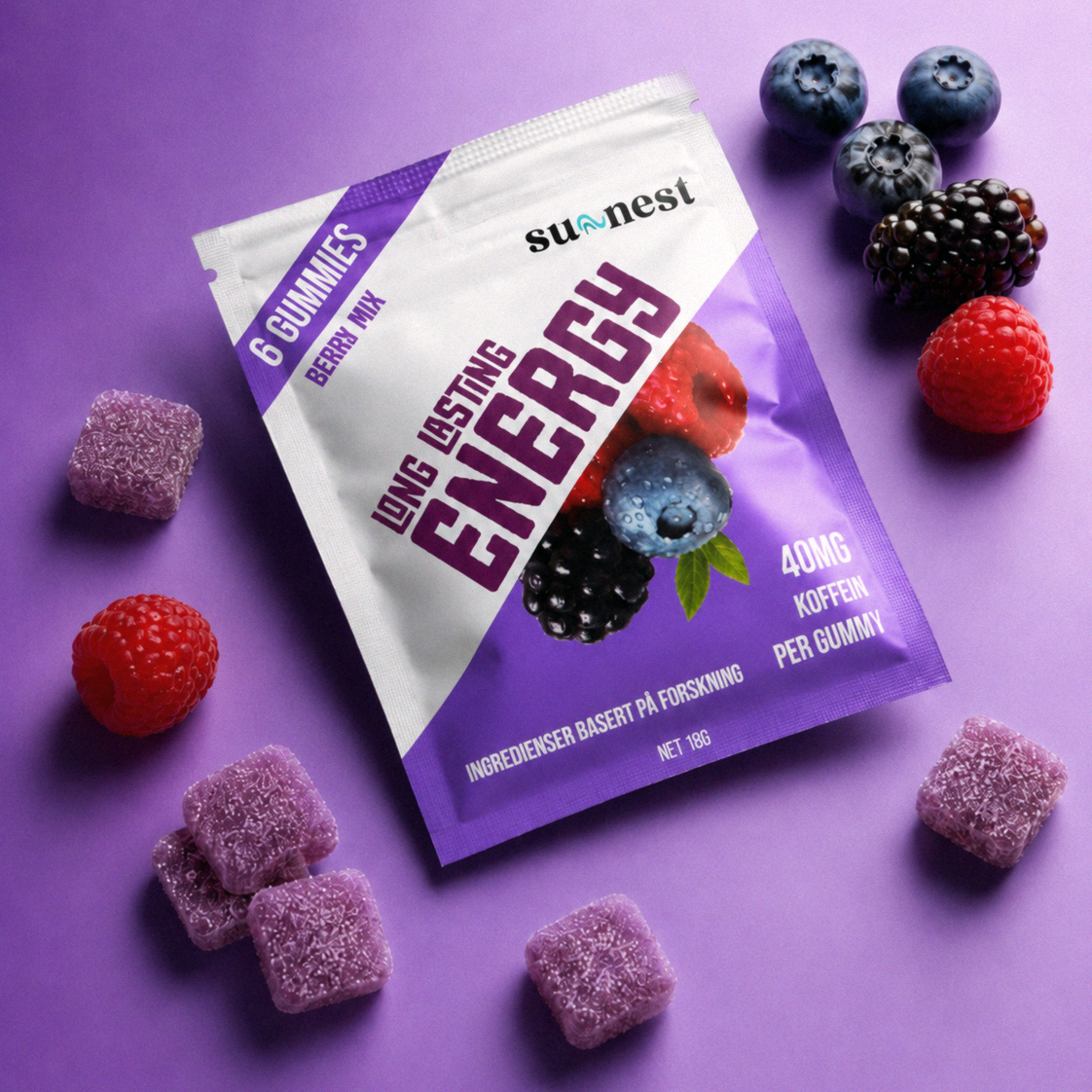 Berry Mix Energy Gummies