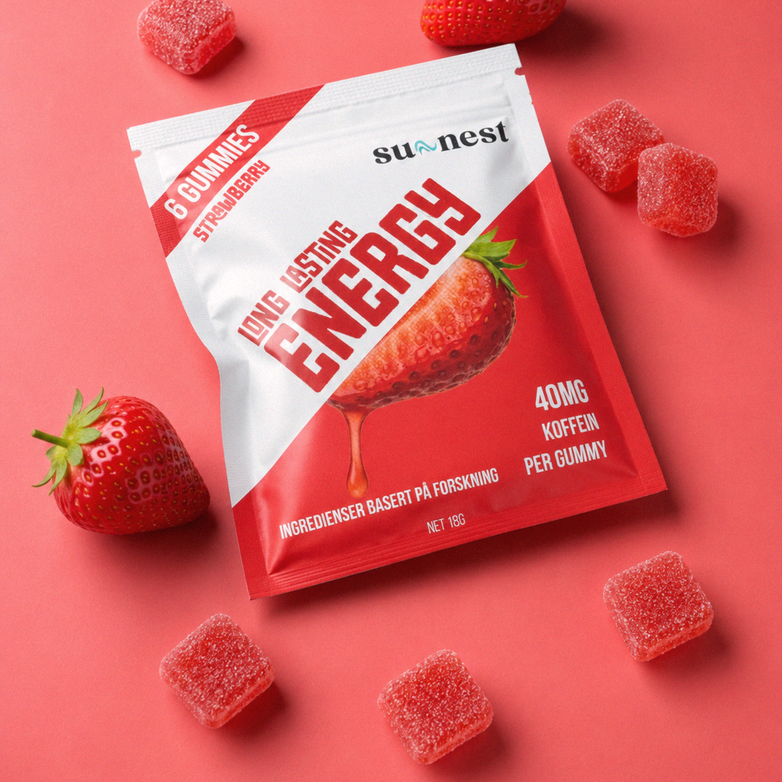 Strawberry Energy Gummies