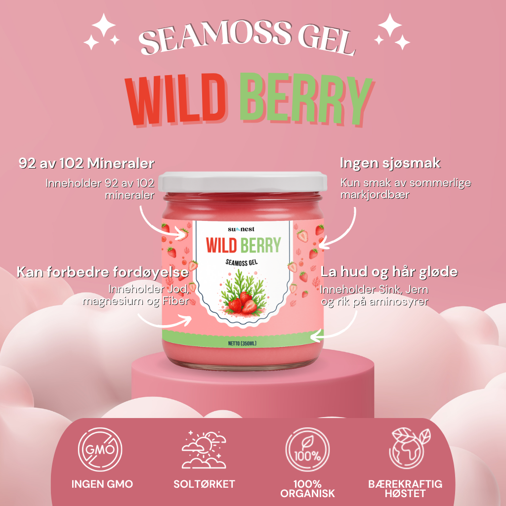 Wild Berry Seamoss Gel
