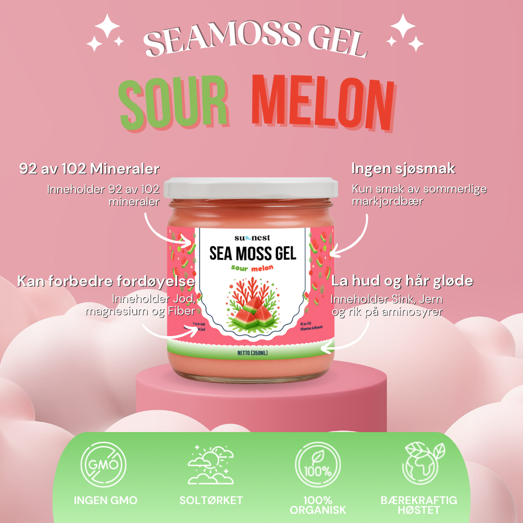 Sour Watermelon Seamoss Gel